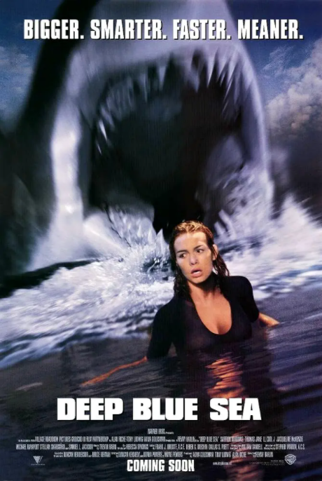 惊悚电影《深海狂鲨鱼》解说文案
